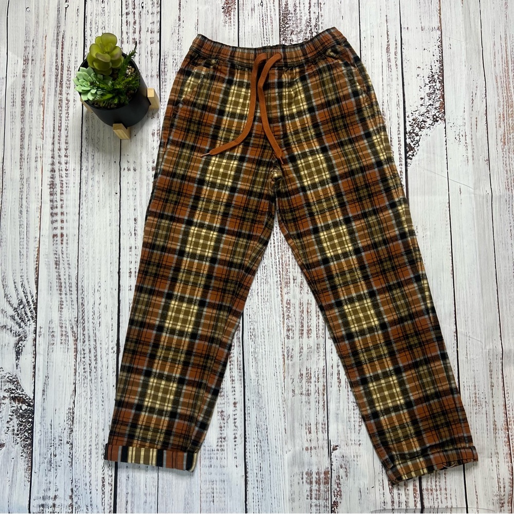 VANS plaid relaxed pants